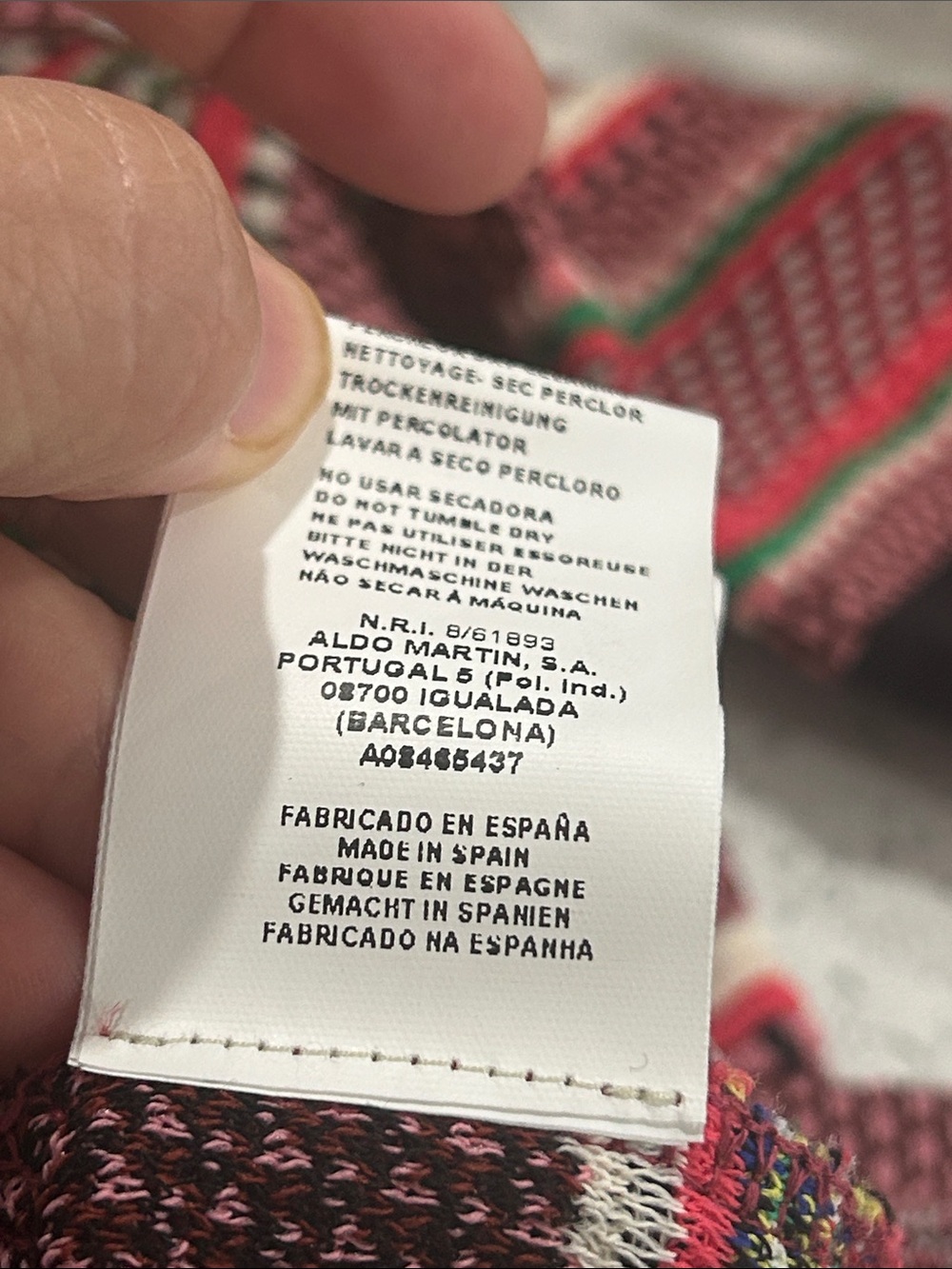 Anthropologie Aldomartins Alice Striped Knit Dress - Size Small - Picture 12 of 12